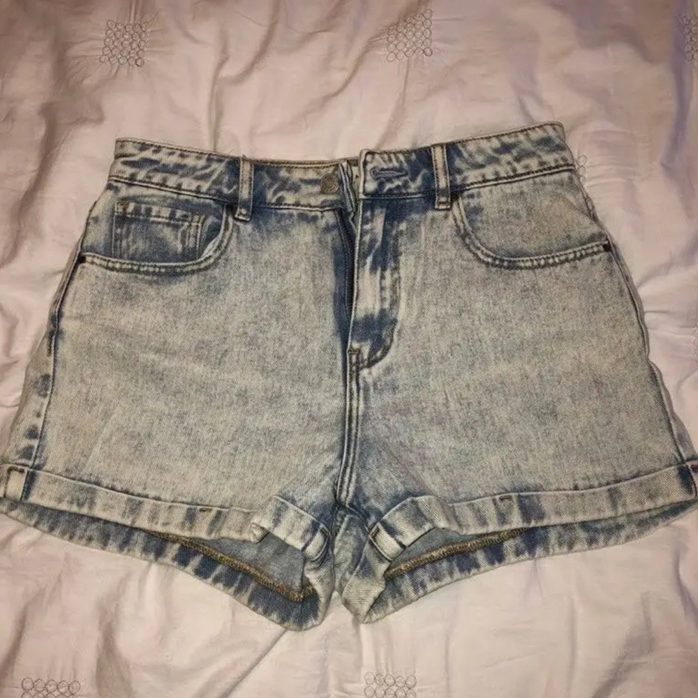 PACSUN bleached mom short